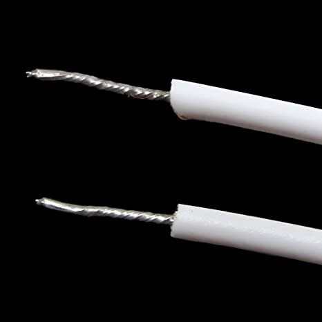 NO Embedded Wired Security Door Contact Sensor Alarm Reed Switch White Magnetic Reed Switch